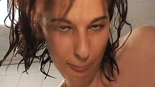 German MILF Amateur Solo Female Big Natural Tits Brunette Toys #4