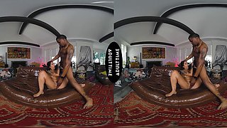Nina White Cuckolds Her Husband by Riding Personal Trainer Isiah Maxwell in Wild Cheating POV Session