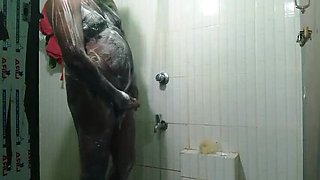 Step Sister Sucks Stepbrother's Cock and Swallows Cum in Shower - Nura443 Asian Blowjob