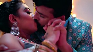 Tiny Indian MILF Naomi Shah swallows a stiff cock