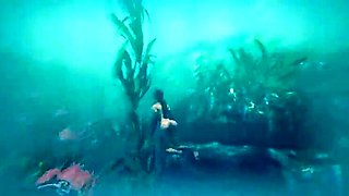 3D Hentai Game: Ancient Statue Wakes Up & Fucks Lara Hard