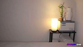 Shady Spa Taylor - Manual Stimulation Using Her Hands and Mouth