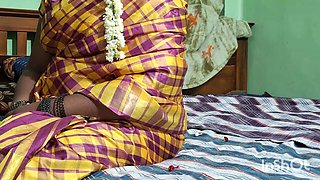 Tamil Saree Housewife Romance with Ex Boy Friend Part2