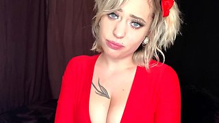 Amateur blonde teen girlfriend toyed and facialized