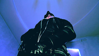 Mistress Eva Latex full leather fetish boots domina uniform bdsm kink hot milf