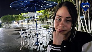 Delightful teen beauty memorable blowjob video