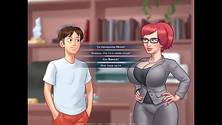 Summertime saga, teacher fuck, hand-job