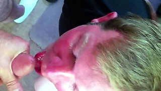 Big-Cock Amateur Takes Two Loads in His Mouth
