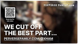 Anna de Ville & Brittany Bardot Perverse Family Sex - Brunette MILF Mom Hardcore Fuck with George Uhl