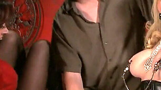 Leather Corset Armbinder Video Featuring Emily Addison, Christina Carter