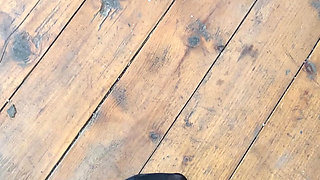 Always hot with lace stockings