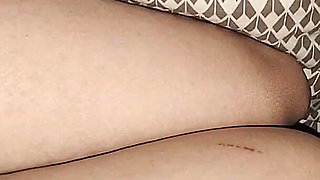 I’m Lying Next to My Stepsister and Touching My Dick.