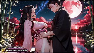 Nezuko Gets Fucked Demonically In All Positions. Demon Slayer Hentai. Anime