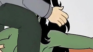 Slut She-hulk Gets Fucked on the First Date. Cartoon