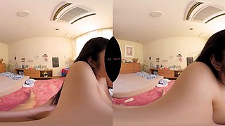 Beautiful asian babe VR mind-blowing porn clip