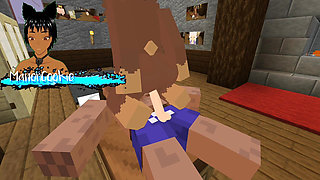 The Jenny Mod Fapcraft Minecraft - Its Bia the Cute Girl Being Fucked in Different Positions and Being Cute Sucking Dick