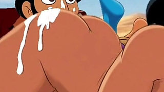 Porn Aladdin: Dirty Desire. Sexy Genie Fulfills Aladdin's Dirty Wish. Cartoon. Adult Sex Fairy Tale