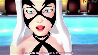 Felicia Hardy (black Cat) Bikini POV Sex - Marvel