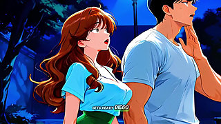 Caught My Crush Kissing Her with My Name - Greenhouse Creampie Revenge Sex
