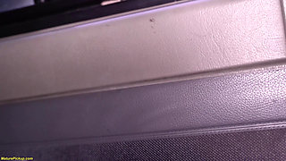 Muscle Mature Having Rough Anal in My Bus