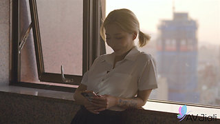 Slutty Schoolgirl Stacy Chooses Bad-boy Over Nerd