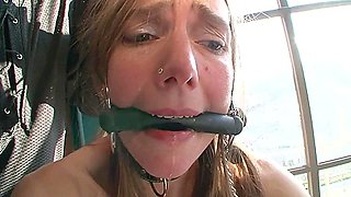 German Bdsm - Slave Girl Anal Squirt