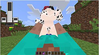 Sexy Cow Cosplay Ellie Xhatihentai Gameplay With Car Toon