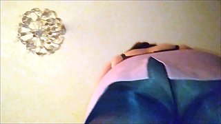 Upskirt pantyhose big ass