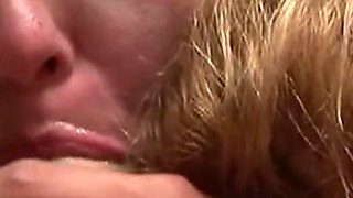 Blonde & Schoolgirl Suck Cock, Doggy Fuck & Take Facials