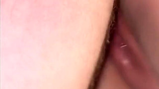 Creampie Close-up: Rough Pussy Fucking with an Internal Finish