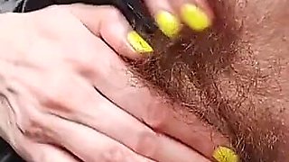 Russian Sensual Mom Masturbates Her Hairy Pussy. Worship My Delicious Holes! Ginnagg