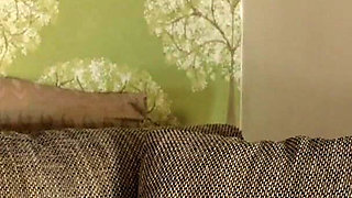 Skinny Blonde Hot and Horny Secretary Makes Her Big Dick Boss Cums on Her Hands and Then She Plays with Cumshot
