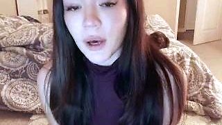 Sexy teen ebony solo toy masturbation