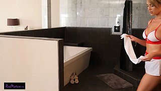 Nurse Kit Gives Fat Dick Physical Therapy