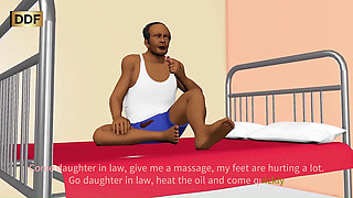Big Dick Father-in-law Fuck Desi Daughter-in-law