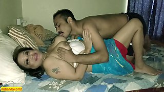 Indian Hot Bhabhi Sex! Hindi Viral Homemade Video