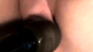Small tit brunette teen sucks and fucks a big cock