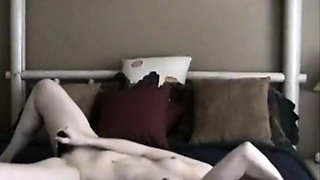 My stepmom. In bathroom and masturbating (spy)