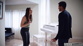 Petite babe fucked by black brotherinlaw