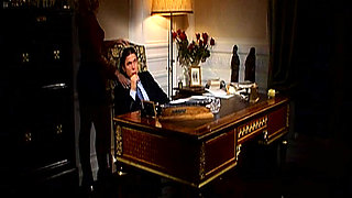 Blonde German MILF with Hairy Bush Rides Thick Dick in