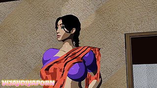 Bhabhi Muth Marte Caught (real Sex Story in Hindi) Hindi Animation Video