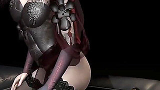 Animated Charm: Seductive 3D Temptress - 3D Animation Hentai