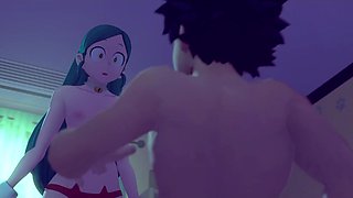 Busty teen girl gets her trimmed pussy and tight butthole pounded cartoon