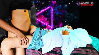Hot Indonesian Hijab Teen Fucks High School Friend - Deep Throat & Creampie