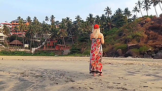 Mature Blonde Wife Enjoys Sex in Stockings