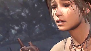 Tomb Raider nude mod fun in this adult gameplay session