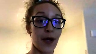 Blonde emo amateur solo masturbation