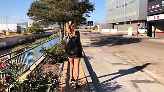 Ivy Roses - Plastic Fetish in Public