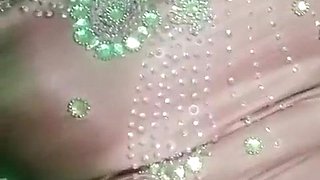 Indian Bummer Crossdresser Bottom real homemade fuckfest in pinkish salwar kurta with strenuous jwellery just like a housewife