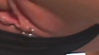 Blonde milf with pierced pussy cuckold on her husband